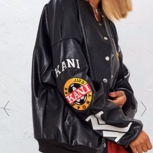 KARL KANI BLACK BOMBER JACKET (SOLD OUT!)